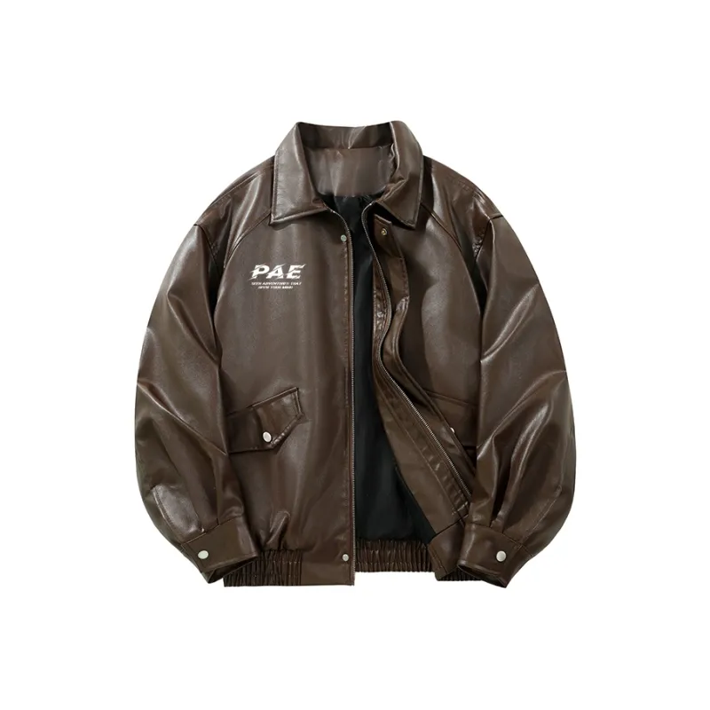 PAEFA Leather Jackets Unisex-2