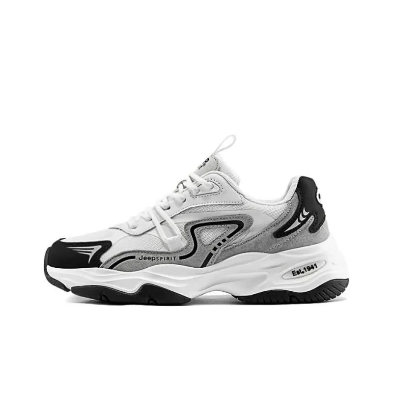 JEEP SPIRIT Slip Resistant, Abrasion Resistant, Lightweight, Rebound Low Top Casual Shoes Men Light Sandy-8