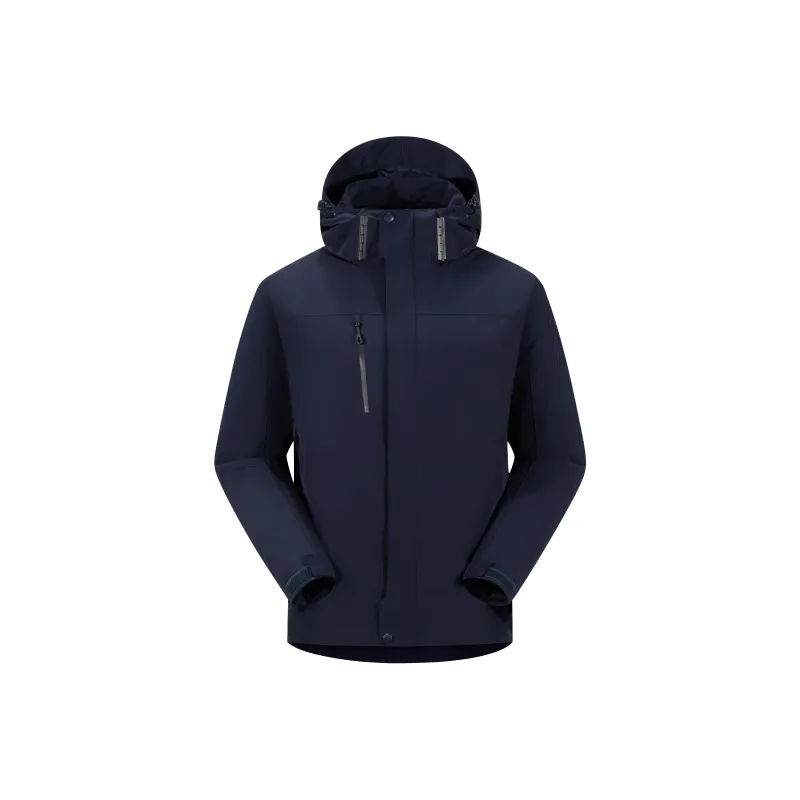 Yalu Diagonal Zipper Thermal, Abrasion Resistant, Breathable, Waterproof, Windproof Windbreaker Jacket Unisex-7