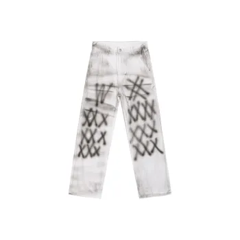 Voguo Relay Distressed Dirty Jeans Unisex