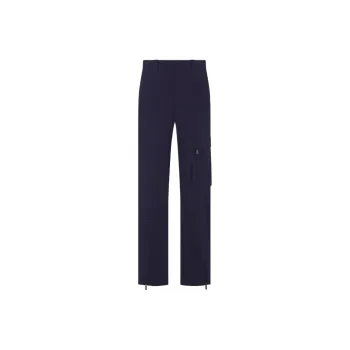 DIOR SS25 Cargo Pants Men's Blue