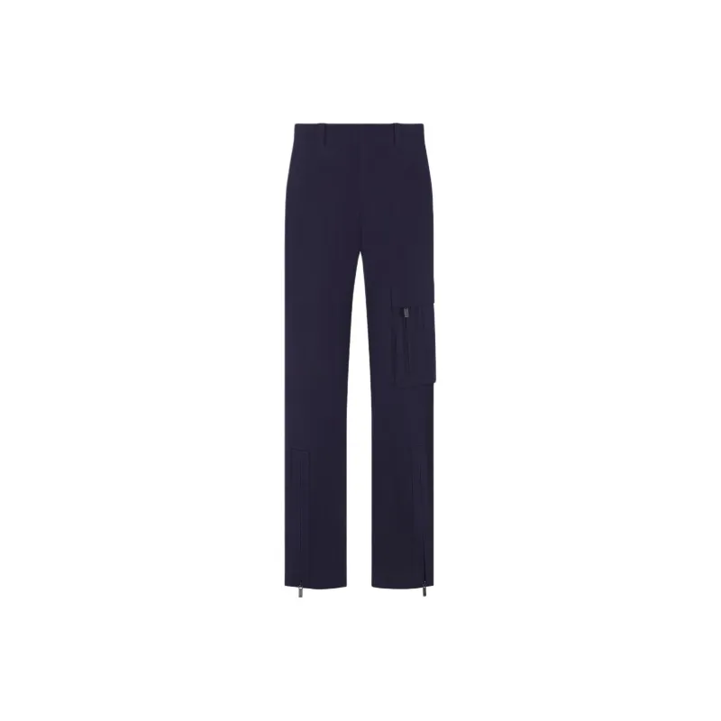 DIOR SS25 Cargo Pants Men's Blue-0