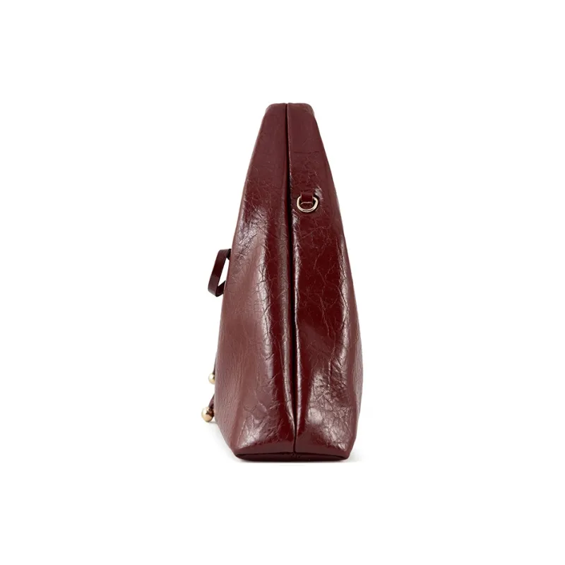 Vigno Synthetic Leather Shoulder Bag, Crossbody Bag, Handbag Regular Women's Red/Burgundy-10