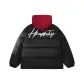 Black (White Signature Font) Red Hooded