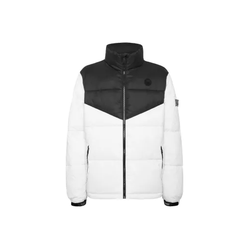 PLEIN SPORT Puffer Jacket Men's Black White