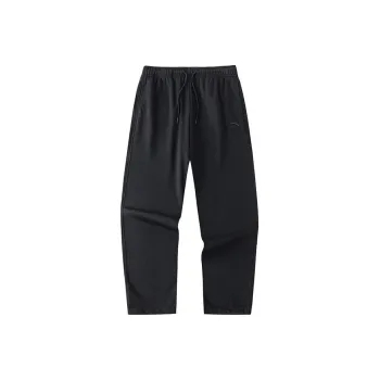 Anta Life Collection Knitted Sports Pants Men's Basic Black