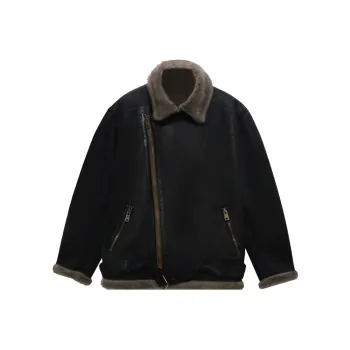 WILD LEADER Leather Jacket Unisex