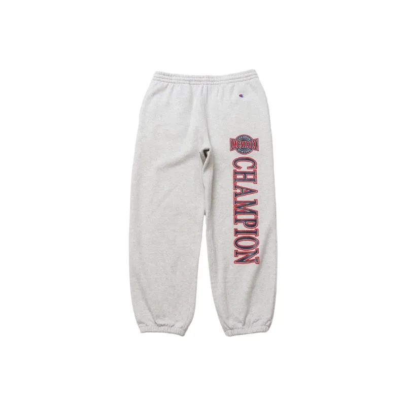 Champion FW24 Knitted Sweatpants Unisex Heather Gray-0
