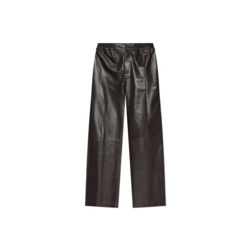 Bottega Veneta Leather Trousers