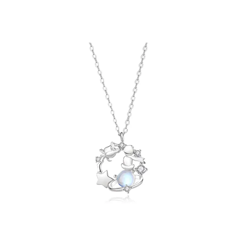 Seven Seven Silver Jewelry S999 Fine Silver Necklaces Women's-0