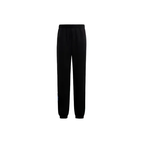 Reebok Classic Uniform Track Pants Knitted Sports Pants Men's Black