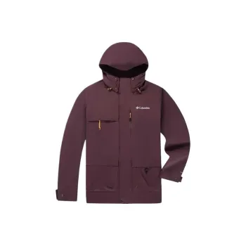 Columbia Waterproof And Warm Windbreaker Jacket Men's Purple