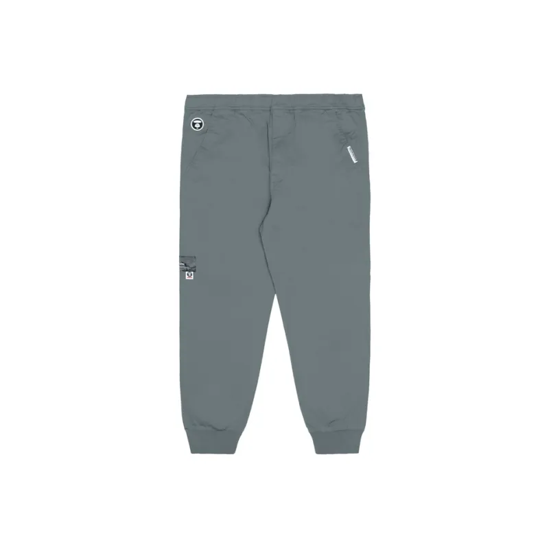 Aape Logo appliqué Cotton Track Pants-6