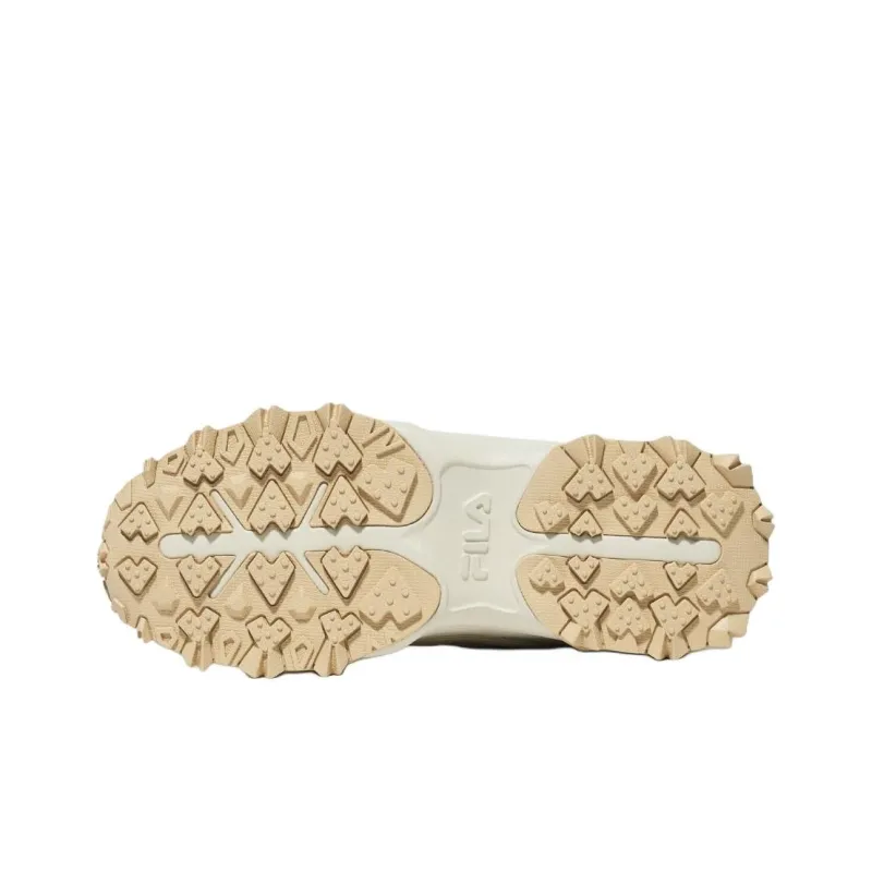 FILA TR V2 Anti Slip Wear Resistant Low Top Casual Shoes Unisex Beige-5