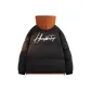 Black Graphene Lining Puffer Jacket FKS636