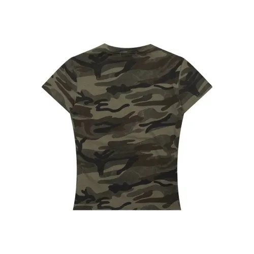 Aaisup T Shirt Women's Camouflage