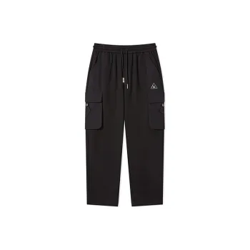 Cabbeen Knitted Sweatpants Men's Coal Black