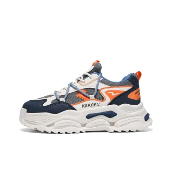 KEKAFU Breathable And Lightweight Low Top Chunky Sneakers Men's