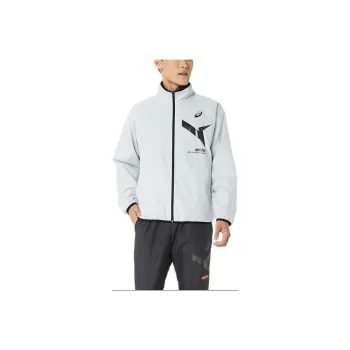Asics AIM TRG BREAK THROUGH Jackets & Coats Unisex Concrete/Performance Black