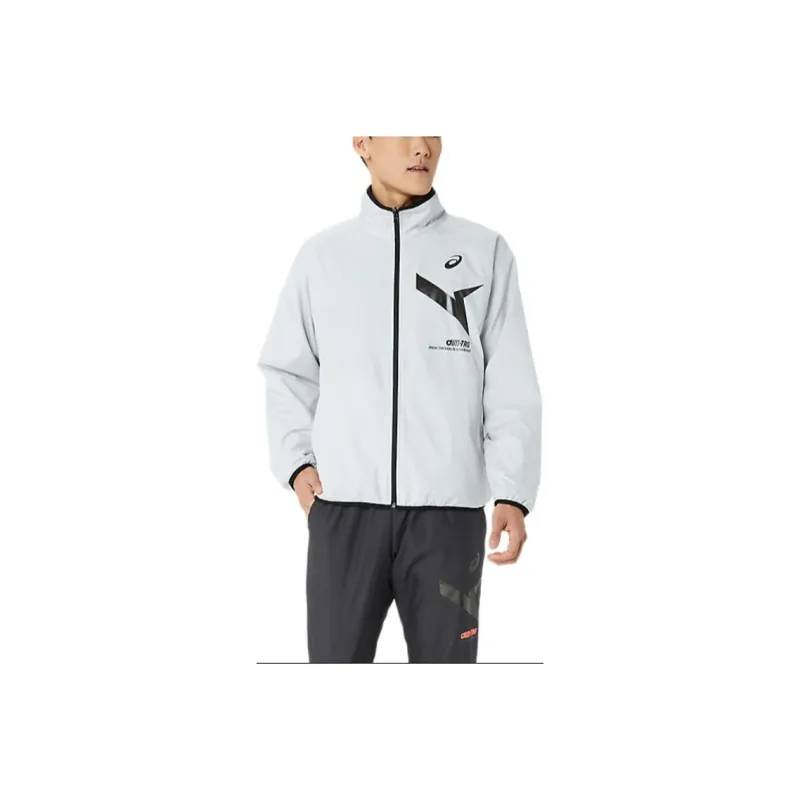 Asics AIM TRG BREAK THROUGH Jackets & Coats Unisex Concrete/Performance Black-0