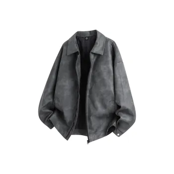 Supremo Cat Leather Jacket Unisex
