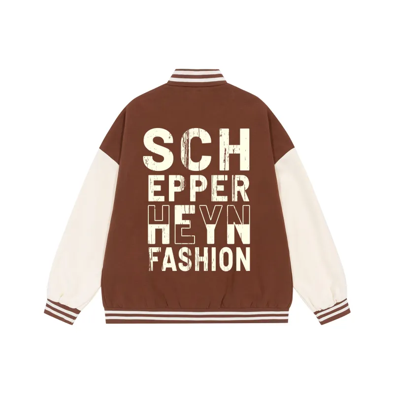 SCHEPPERHEYN Baseball Jacket Unisex Beige-4