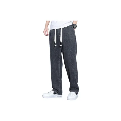 Tonlion Jeans Unisex Black Gray