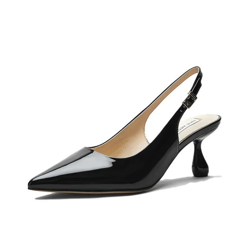NINE WEST Chunky Heel High Heels 6.5cm Women's-1