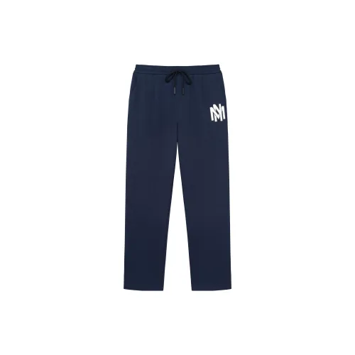 Mitchell Ness Casual Pants Men Blue