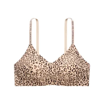 Victoria's Secret Anti gravity Series Bra Women's Nude Leopard Print
