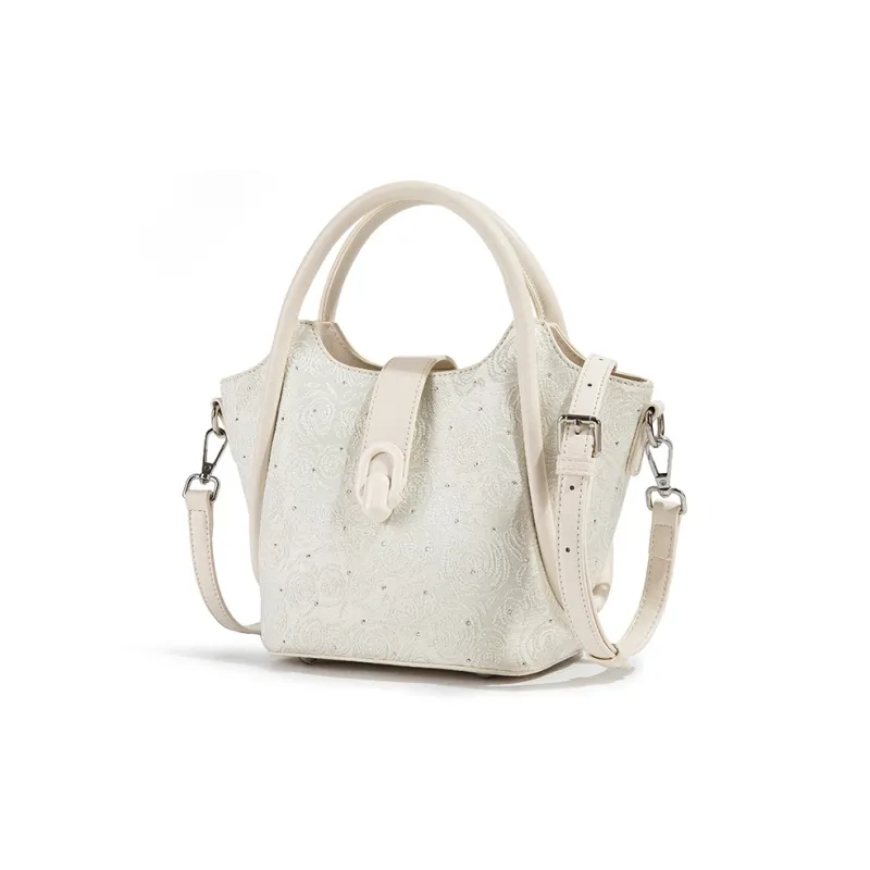 TAMATHA Polyurethane Synthetic Leather Fashion Soft Style Bucket Bag Crossbody Handbag Regular Women's Multicolor-8