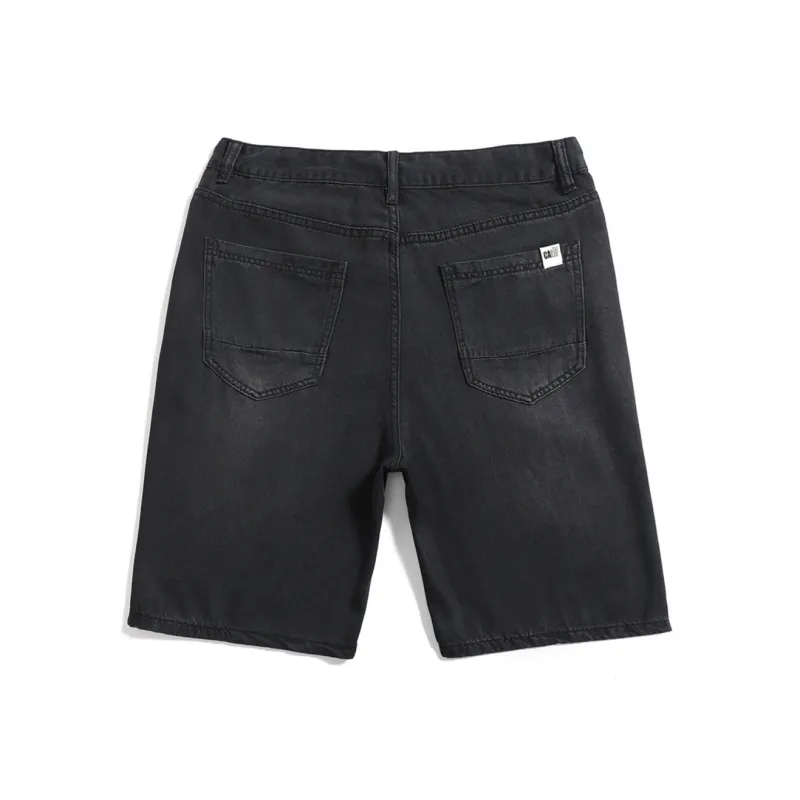 EPTISON Denim Shorts Men's Charcoal Black-1