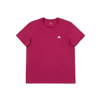 Lee SS25 T Shirt Men's Burgundy