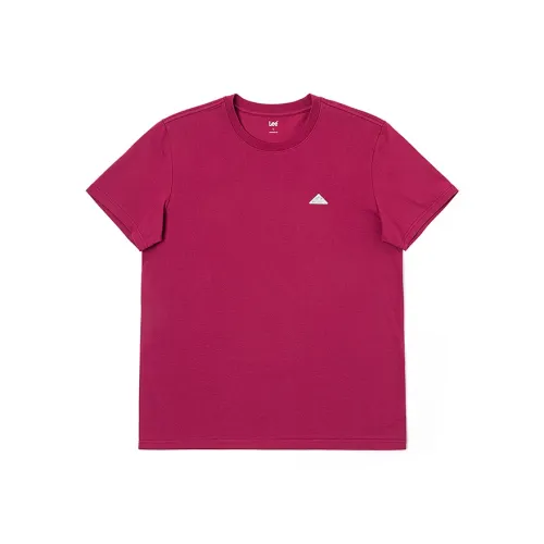 Lee SS25 T Shirt Men's Burgundy
