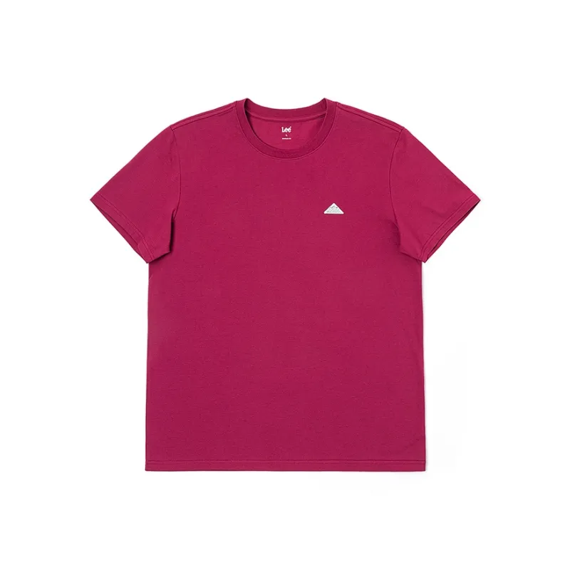 Lee SS25 T Shirt Men's Burgundy-0