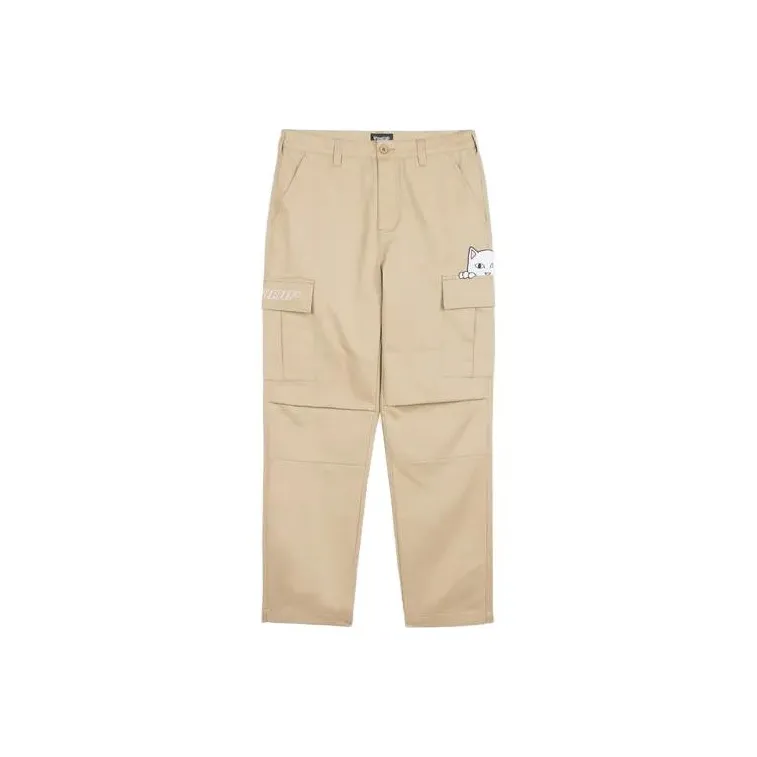 RIPNDIP Casual Pants Men Khaki-0