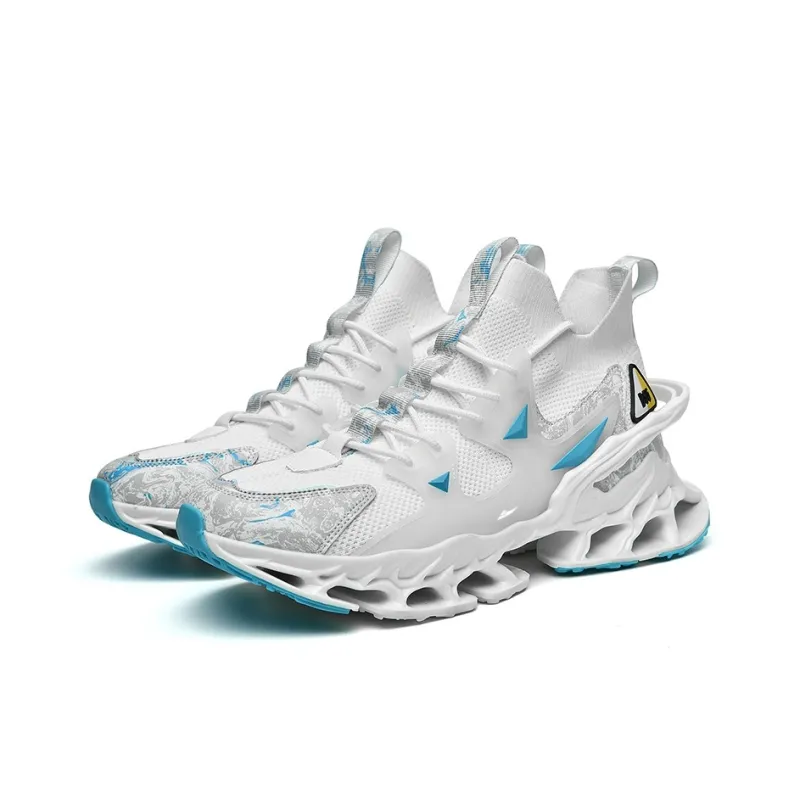Kuding Cushioning, Slip Resistant, And Breathable Low Top Casual Shoes Men's-8