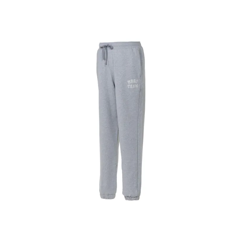 New Balance Knitted Sports Pants Men's Heather Gray-Blue-0