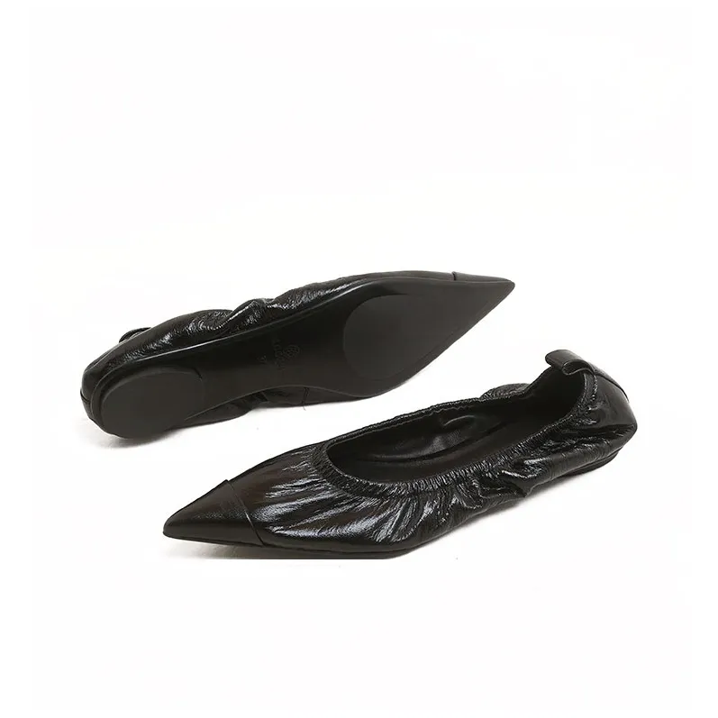 BLOCCO5 Casual Single Shoes 1CM Women's-4