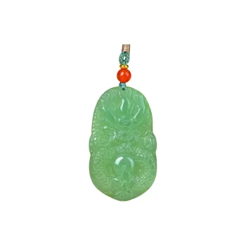 HUWEI Aventurine Jade Necklaces Unisex