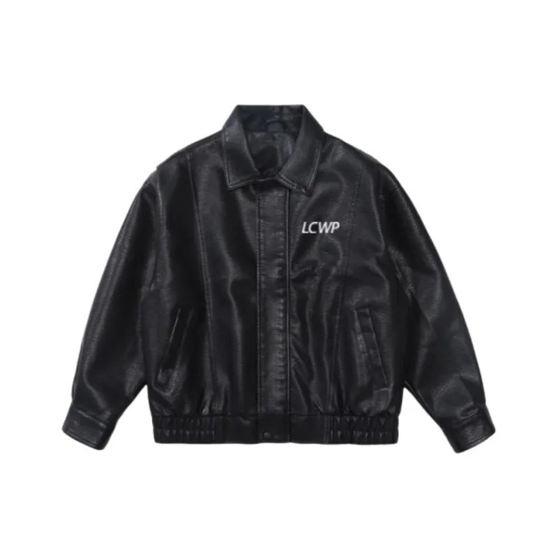 LCWP Leather Jacket Unisex Black-0
