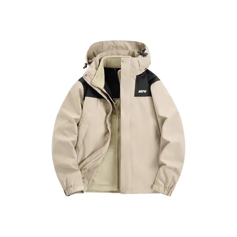 Kepu Waterproof And Windproof To Keep Warm Windbreaker Jacket Unisex-16