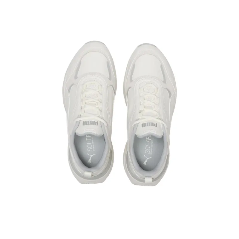 PUMA Cassia Anti Slip Wear Resistant Low Top Casual Shoes Women's White-4