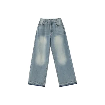 TURNTHETABLES Jeans Unisex Light Blue
