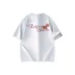 White Heather Gray-Red Text