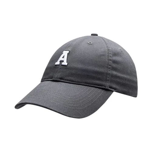 Anta Cotton Fabric Baseball Caps Unisex Gray