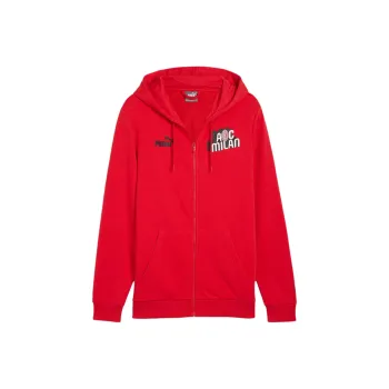 PUMA Chamarra Con Gorra Ac Milan FtblCULTURE Para Hombre