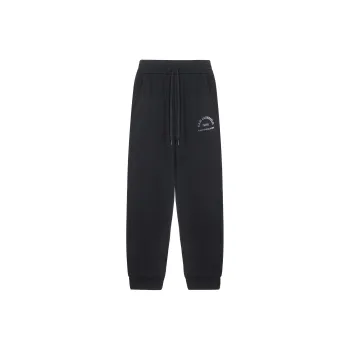 KARL LAGERFELD Knitted Sports Pants Men's Black
