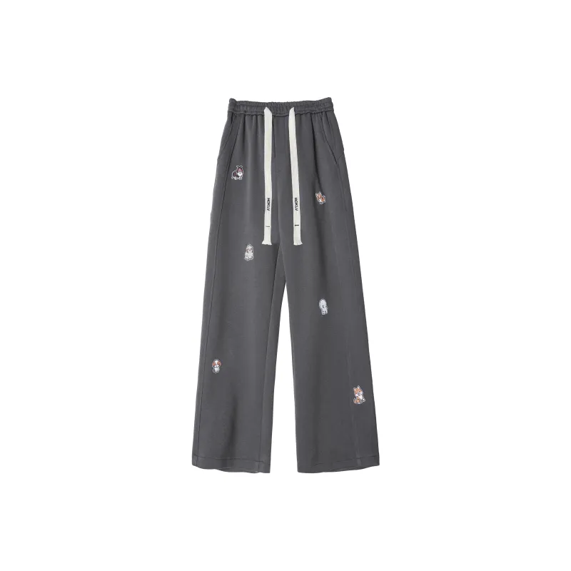HOKLV Casual Pants Unisex-14