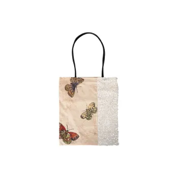 The British Museum Fabric Shoulder Bag Women's Ecru